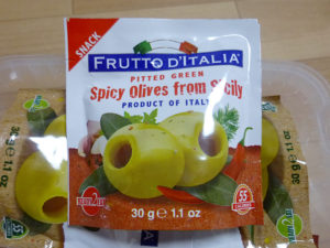 Olives from Sicily スパイシー個包装表